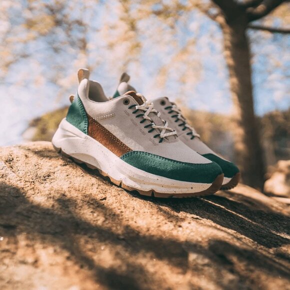 Kodiak Womens Cream Green Brown Brigden Lace Up Shoe Sneakers Size 10 NWT - Picture 6 of 7